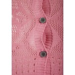 Funky Buddha Γυναικεία Αμάνικη Μπλούζα Ροζ