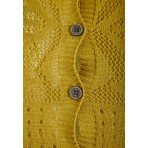 Funky Buddha Γυναικεία Αμάνικη Μπλούζα Κίτρινη