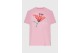 Funky Buddha Γυναικείο Κοντομάνικο T-Shirt Ροζ