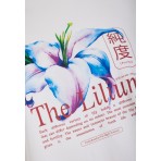 Funky Buddha Γυναικεία Μπλούζα Με Κοντό Μανίκι  Και Τύπωμα (FBL013-133-04-WHITE)