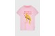Funky Buddha Γυναικείο Κοντομάνικο T-Shirt Ροζ