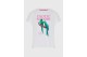 Funky Buddha Γυναικείο Κοντομάνικο T-Shirt Λευκό