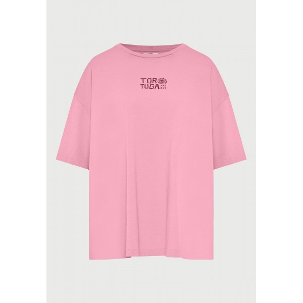 Funky Buddha Print On The Back T-Shirt Γυναικείο (FBL013-141-04-CASHMERE-ROSE)