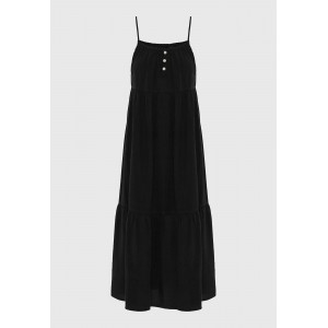 Funky Buddha Φόρεμα Maxi Γυναικείο (FBL013-142-13-BLACK)