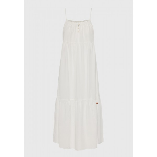 Funky Buddha Φόρεμα Maxi Γυναικείο (FBL013-142-13-OFF-WHITE)
