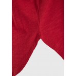 Funky Buddha Printed Μπλούζα Αμάνικη Γυναικεία (FBL013-145-04-BAKED-APPLE)