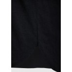 Funky Buddha Printed Μπλούζα Αμάνικη Γυναικεία (FBL013-145-04-BLACK)