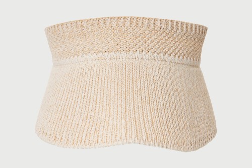 Funky Buddha Raffia-Style Καπέλο Visor (FBL013-151-10-OFF-WHITE)