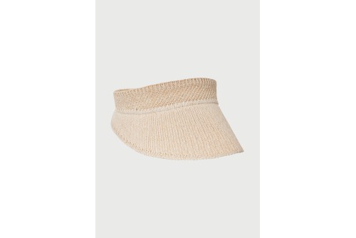 Funky Buddha Raffia-Style Καπέλο Visor (FBL013-151-10-OFF-WHITE)
