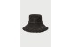 Funky Buddha Straw Fedora Γυναικείο Καπέλο Bucket Μαύρο