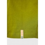 Funky Buddha Γυναικεία Αμάνικη Μπλούζα Πράσινη, Κίτρινη, Πορτοκαλί