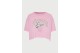 Funky Buddha Γυναικείο Κοντομάνικο T-Shirt Ροζ