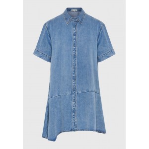 Funky Buddha Γυναικείο Τζην Φόρεμα (FBL013-160-13-LT-BLUE)