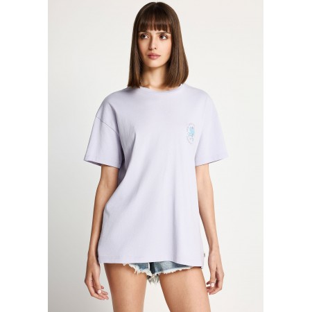 Funky Buddha Print On The Back T-Shirt Γυναικείο 