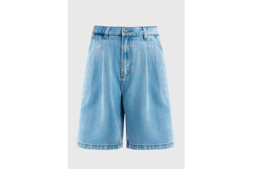 Funky Buddha Σορτς Τζιν Γυναικείο (FBL013-162-03-LT-BLUE)