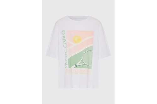 Funky Buddha Print T-Shirt Γυναικείο (FBL013-162-04-OFF-WHITE)