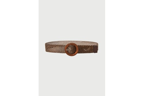 Funky Buddha Ζώνη Casual (FBL013-163-10-BROWN)