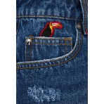 Funky Buddha Γυναικείο Τζην Σορτς (FBL013-165-03-DK-BLUE)