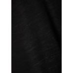 Funky Buddha Γυναικείο Κοντομάνικο T-Shirt Μαύρο