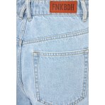 Funky Buddha Γυναικείο Τζιν Σορτς Γαλάζιο