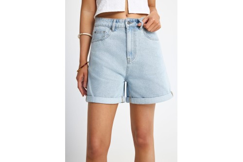 Funky Buddha Σορτς Τζιν Γυναικείο (FBL013-170-03-LT-BLUE)