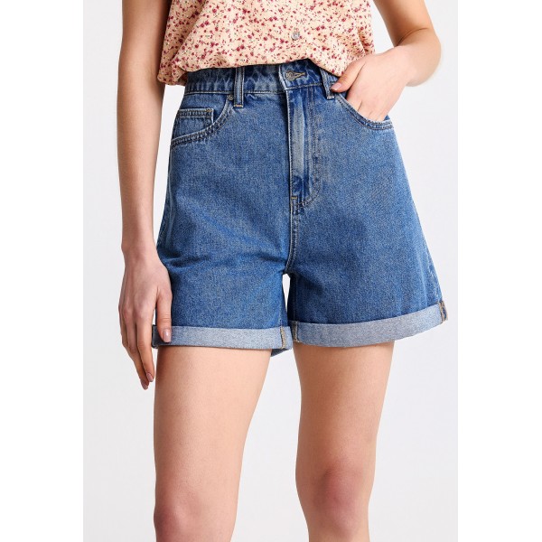 Funky Buddha Σορτς Τζιν Γυναικείο (FBL013-170-03-MD-BLUE)