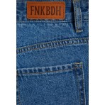 Funky Buddha Σορτς Τζιν Skort Γυναικείο (FBL013-171-03-MD-BLUE)