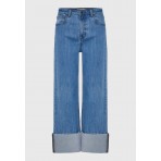 Funky Buddha Γυναικείο Παντελόνι Τζιν Μπλε