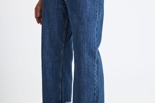 Funky Buddha Turn-Up Παντελόνι Τζιν Γυναικείο (FBL013-172-02-MD-BLUE)