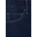 Funky Buddha Γυναικείο Τζιν Σορτς Μπλε Σκούρο