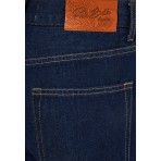 Funky Buddha Γυναικείο Τζιν Σορτς Μπλε Σκούρο