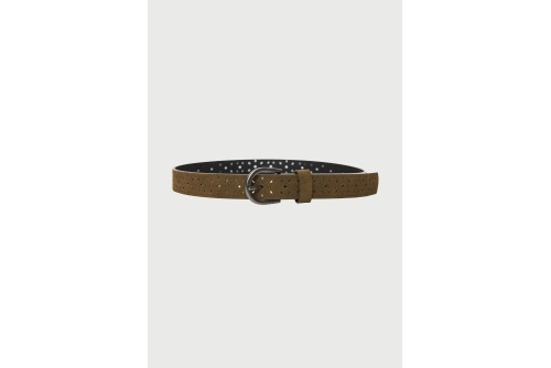 Funky Buddha Eco-Leather Ζώνη Casual (FBL013-436-10-BEIGE)
