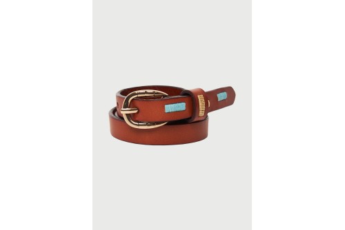 Funky Buddha Leather Ζώνη Casual (FBL013-446-10-CAMEL)