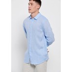 Funky Buddha Ανδρικό Πουκάμισο (FBM007-004-05-SKY-MEL)