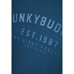 Funky Buddha Ανδρικό Φούτερ Με Λαιμόκοψη (FBM008-095-06-OCEAN)