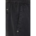 Funky Buddha Garment Dyed Ανδρικό Παντελόνι Chino Ανθρακί