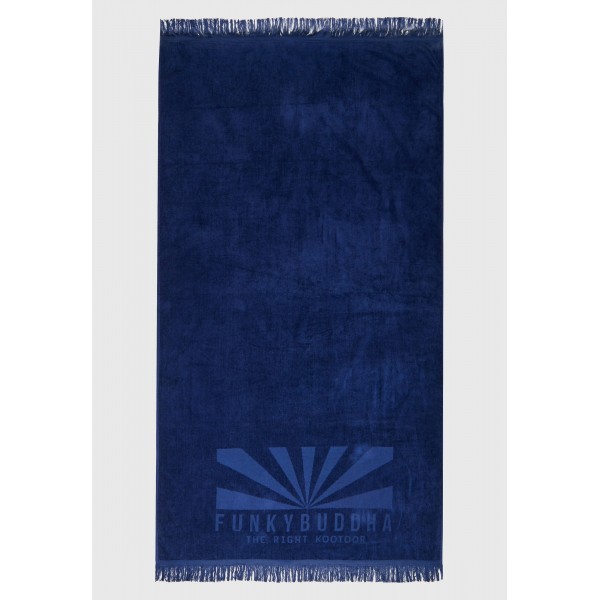 Funky Buddha Πετσέτα Θαλάσσης (FBM009-302-10-MIDNIGHT-BLUE)
