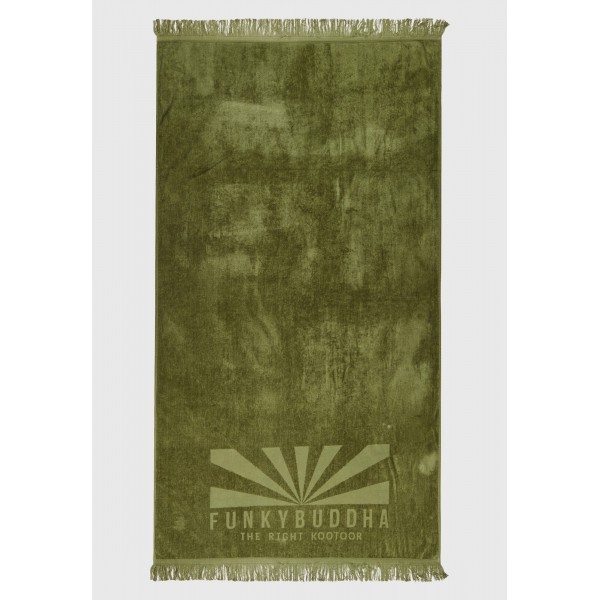 Funky Buddha Πετσέτα Θαλάσσης (FBM009-302-10-OLIVE-BRANCH)