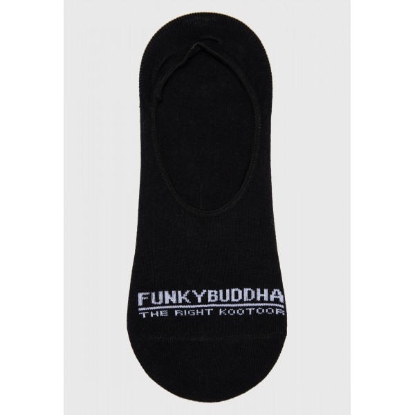 Funky Buddha Κάλτσες Κοντές 3-Τεμάχια (FBM009-310-10-BLACK)