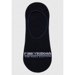 Funky Buddha Κοντές Κάλτσες Μπλε Σκούρες 3 Τεμάχια