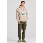 Funky Buddha Ανδρικό Παντελόνι Cargo Λαδί