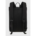 Funky Buddha Σάκος Πλάτης από Οικολογικό Δέρμα Μαύρος