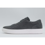 Funky Buddha Ανδρικά Suede Sneakers Γκρι Σκούρα