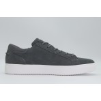 Funky Buddha Ανδρικά Suede Sneakers Γκρι Σκούρα