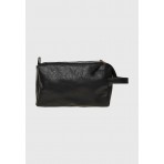 Funky Buddha Τσαντάκι Μαύρο από Οικολογικό Δέρμα