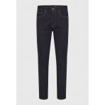 Funky Budda Ανδρικό Τζιν Παντελόνι Τapered Fit Μπλε Σκούρο