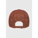 Funky Buddha Καπέλο Strapback Κοτλέ Καφέ