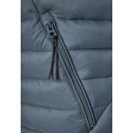Funky Buddha Ανδρικό Αμάνικο Μπουφάν Puffer Γκρι