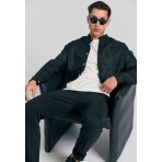 Funky Buddha The Essentials Ανδρικό Παντελόνι Chino Μαύρο