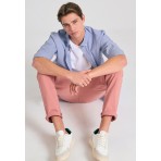 Funky Buddha The Essentials Ανδρικό Παντελόνι Chino Σομόν